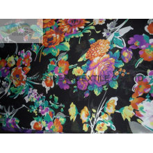 New design Polyester Printed Chiffon for Lady Dress